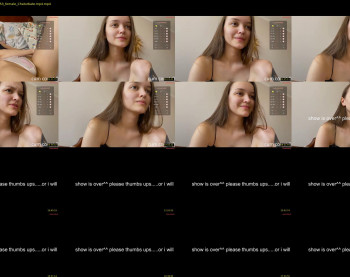 existencee — 21 minute Chaturbate female teen cam video, 720p, Mar 12, 2024