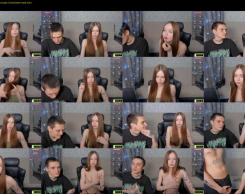 eshcka — 70 minute Chaturbate couple teen cam video, 720p, Jan 6, 2025