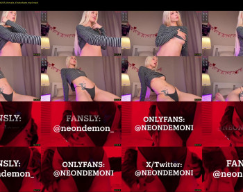 neondemon_ — 13 minute Chaturbate female teen cam video, 720p, Jul 7, 2025