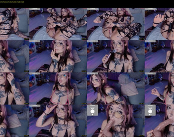 aciddroll — 58 minute Chaturbate female teen cam video, 720p, Sep 18, 2025